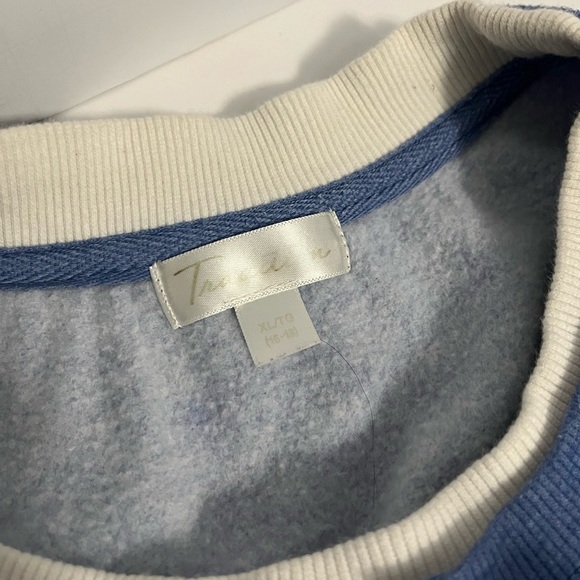 Y2K Sweatshirt XL Crewneck Pinecone Floral Cottage Granny Grunge Forestc… - Picture 6 of 10